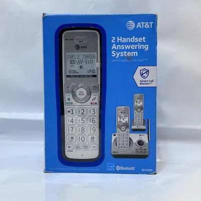 AT&T DL72250 Dual Handset Cordless Phone - Thumbnail 6