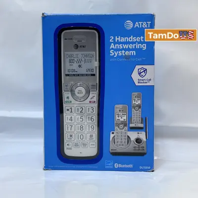 AT&T DL72250 Dual Handset Cordless Phone - Thumbnail 2