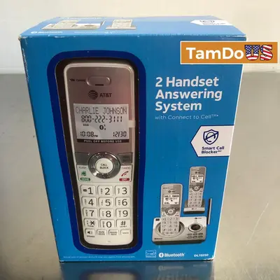 AT&T DL72250 Dual Handset Cordless Phone - Thumbnail 1