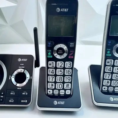 AT&T DLP72362 3-Handset Cordless Phone with Connect to Cell, Answering System - Thumbnail 6