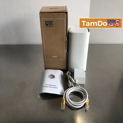 AT&T Smart Wi-Fi Extender Air4971 Dual-Band Mesh Router WFEXT4971-41 - New Open Box - Real photo at TamDo.us