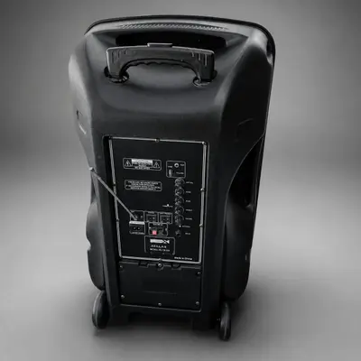 Atalax AL15-03 Portable Rechargeable Bluetooth PA Speaker Karaoke Machine - Thumbnail 2