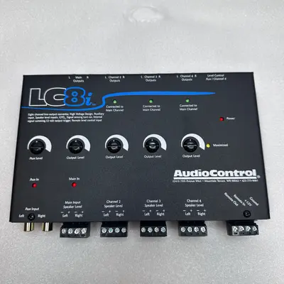 AudioControl LC8i 8 Channel Line Output Converter Aux Input ACR-3 Remote - Thumbnail 2