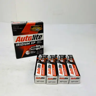 Autolite Iridium XP104 Spark Plugs - Pack of 4, Enhanced Alloy Technology - Thumbnail 7