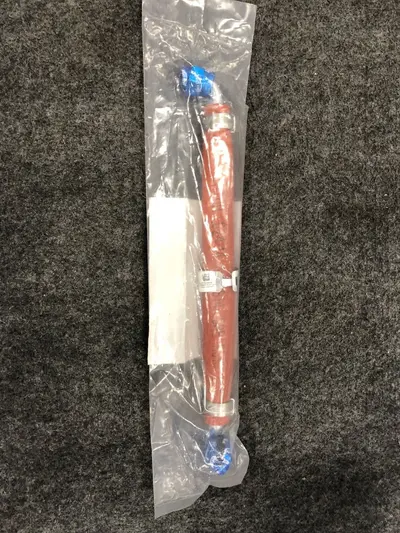 Aviation Hose Assembly 84A232230P36 W634373 With Orange Firesleeve & AN Fittings - Thumbnail 7