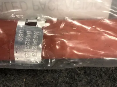 Aviation Hose Assembly 84A232230P36 W634373 With Orange Firesleeve & AN Fittings - Thumbnail 8