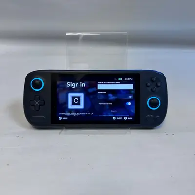 AYANEO AIR Handheld SteamOS Console, AMD Ryzen 5 5560U, 16GB, 512GB, Polar Black - Thumbnail 8