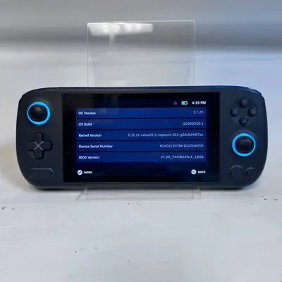 AYANEO AIR Handheld SteamOS Console, AMD Ryzen 5 5560U, 16GB, 512GB, Polar Black - Thumbnail 6