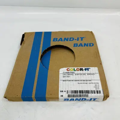 Band-It C14599-P800 Valuband Roll | 5/8" x 100ft | 201/301 SS - Thumbnail 3