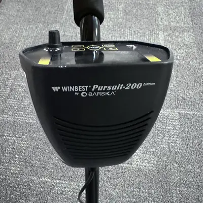 Barska Winbest Pursuit-200 Metal Detector BE12594, Waterproof Coil, LCD Display - Thumbnail 4