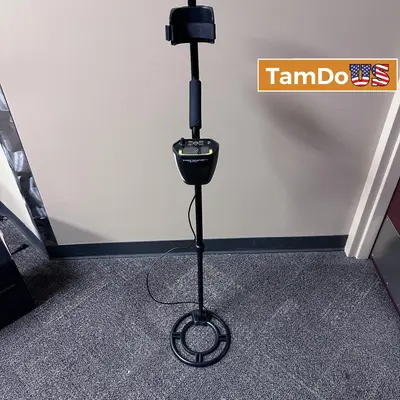 Barska Winbest Pursuit-200 Metal Detector BE12594, Waterproof Coil, LCD Display - Thumbnail 1