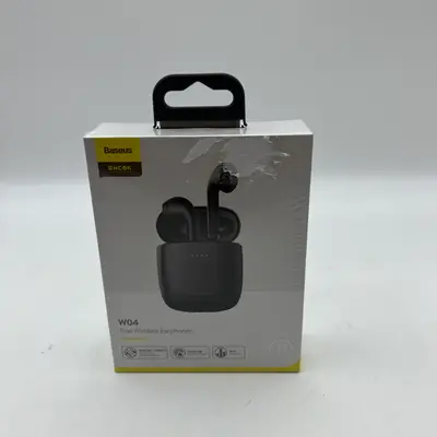 Baseus W04 TWS Bluetooth Earphone 5.0 True Wireless Earbuds, Black - Thumbnail 5
