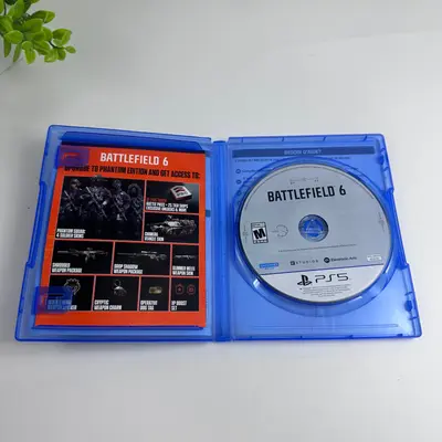 Battlefield 6 PS5 PlayStation 5 Disc Case Insert Booklet Complete - Thumbnail 2