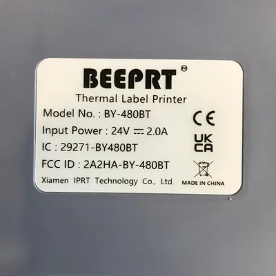 Beeprt B7-480BT Wireless Bluetooth Thermal Label Printer 4x6 Shipping Labels - Thumbnail 6
