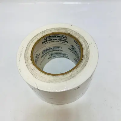 Bel-Art Write-On Label Tape, 1" x 60 Yds, Waterproof, Lab/Freezer Safe, White - New Open Box - Real photo at TamDo.us