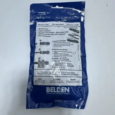 Belden ProSNS FSNS6PL Plenum F-Connector 25-pack - Thumbnail 2