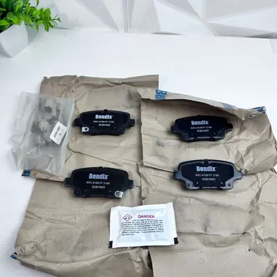Bendix CFC2189 Ultra Ceramic Rear Brake Pads Fits Honda CR-V Civic Acura ILX - Thumbnail 10