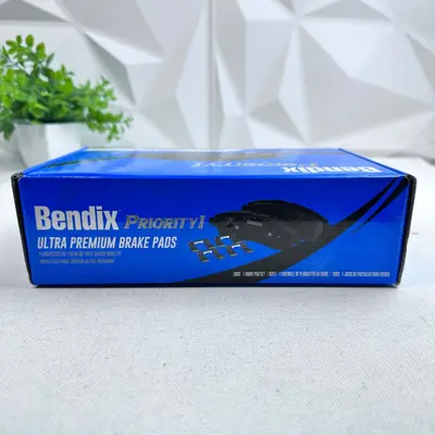 Bendix CFC2205 Ultra Ceramic Rear Pads Fits Toyota Camry Corolla Lexus ES350 - Thumbnail 7