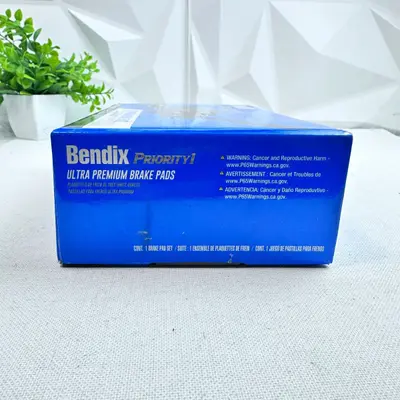 Bendix CFC2205 Ultra Ceramic Rear Pads Fits Toyota Camry Corolla Lexus ES350 - Thumbnail 4
