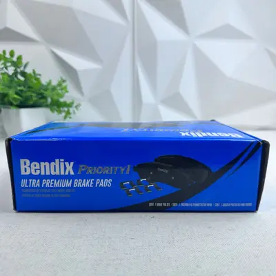Bendix CFC2457 Ultra Ceramic Rear Pads Fits Toyota RAV4 Lexus NX300 Abutment Kit - Thumbnail 8
