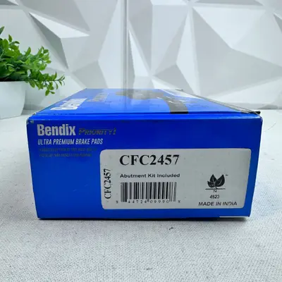 Bendix CFC2457 Ultra Ceramic Rear Pads Fits Toyota RAV4 Lexus NX300 Abutment Kit - Thumbnail 3