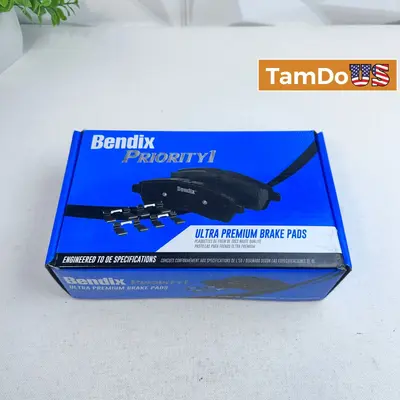 Bendix CFC2457 Ultra Ceramic Rear Pads Fits Toyota RAV4 Lexus NX300 Abutment Kit - Thumbnail 1