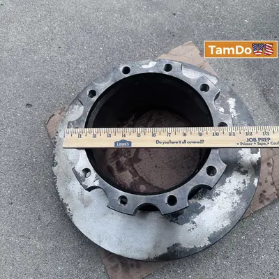 Bendix K038574 Air Disc Brake Rotor Vented, 10 Bolt Holes - Excellent - Real photo at TamDo.us