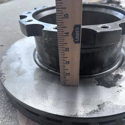 Bendix K038574 Air Disc Brake Rotor Vented, 10 Bolt Holes - Thumbnail 7