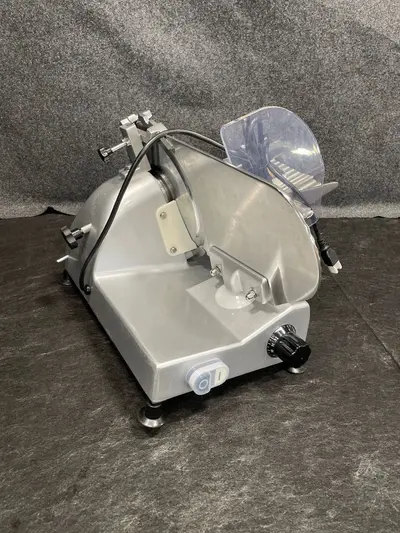BESWOOD 250 10" Commercial Electric Food Meat Slicer Chromium Plated Blade 240W - Thumbnail 2