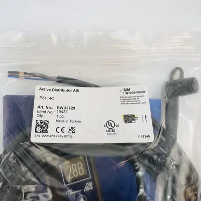 Bihl+Wiedemann BWU3729 ASi Active Distributor IP54 4O - Thumbnail 4