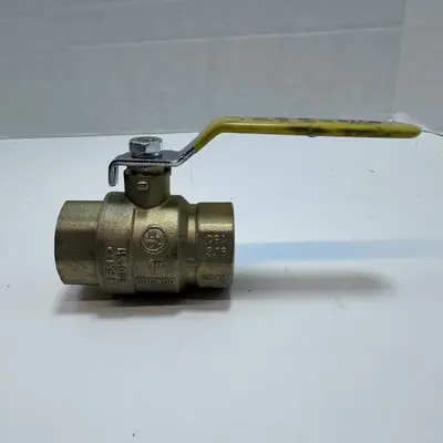 BII Series 0827-NL Full Port 600 CWP Ball Valve 1 Inch - New Open Box - Real photo at TamDo.us