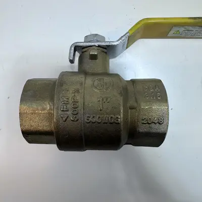 BII Series 0827-NL Full Port 600 CWP Ball Valve 1 Inch - Thumbnail 5