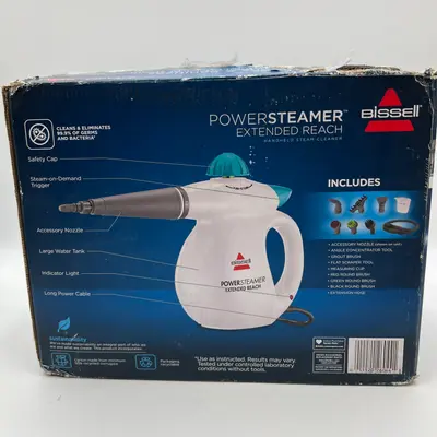 BISSELL Powersteamer Extended Reach Hand Held Steamer - Thumbnail 7