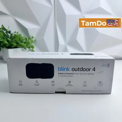 Blink Outdoor 4 Smart Security Camera 2-Camera System - Thumbnail 1