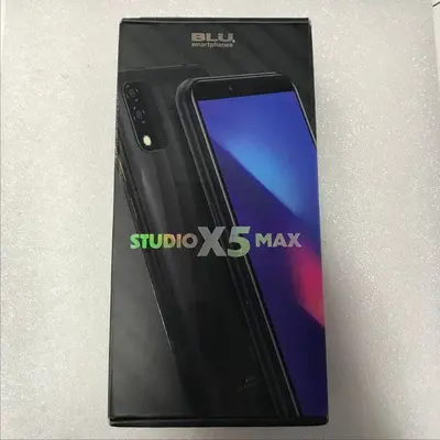 BLU Studio X5 Max Smartphone, 32GB, Unlocked GSM Android Phone – Black - Thumbnail 3