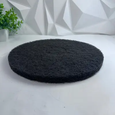 Boardwalk Black Stripping Pads 13 Inch Floor Cleaning Discs Carton of 5 - Thumbnail 7