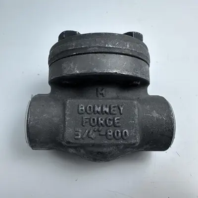Bonney Forge 3/4" 800 Forged Steel Check Valve NPT Class 800 Pipe Fittings - Thumbnail 2