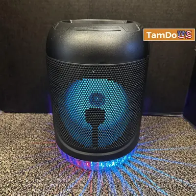 BosBos Orbit Portable Wireless Speaker, LED Light - Thumbnail 4