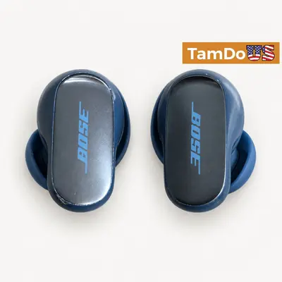 Bose QuietComfort Ultra Earbuds Wireless Noise Cancelling Lunar Blue - Excellent - Real photo at TamDo.us