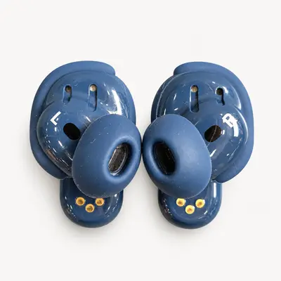 BOSE QuietComfort Ultra Wireless Earbuds, Noise Cancelling, Lunar Blue - Thumbnail 2
