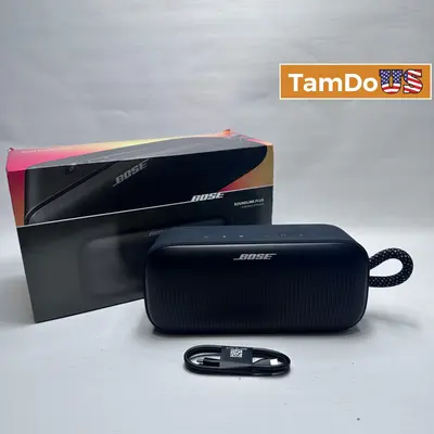 Bose SoundLink Flex Plus Portable Bluetooth Speaker, Waterproof - Black - Thumbnail 1