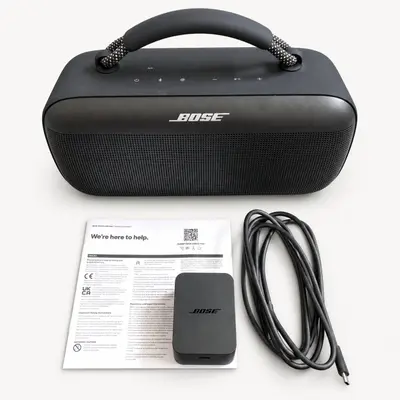 Bose SoundLink Max Portable Bluetooth Speaker Waterproof Deep Bass Black - Thumbnail 2