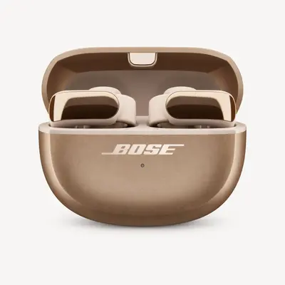 Bose Ultra Open Earbuds Wireless Headphones Sandstone Open-Ear Bluetooth - Thumbnail 2
