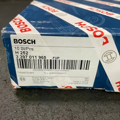Box of 10 Bosch H252 Rear Wiper Blades 10" 250mm Windshield Wipers 3397011965 - Thumbnail 2