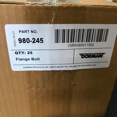 Dorman 980-245 Flanged Bolt Box of 25 - Thumbnail 4