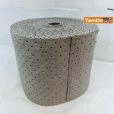 Brady MRO15P Universal Absorbent Roll 15" x 150" - New Open Box - Real photo at TamDo.us