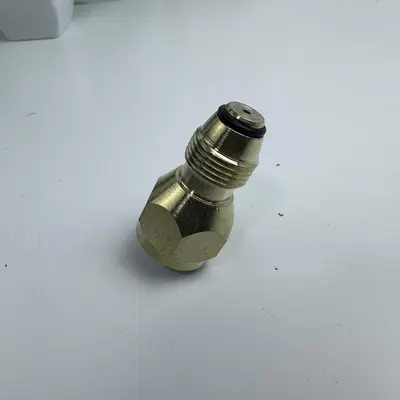 Brass Gas Canister Conversion Adapter Fitting NEW for Camping BBQ - Thumbnail 6
