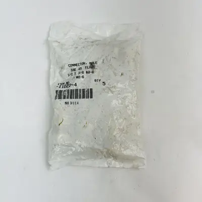 Brass SAE 45 Flare Male Connector 1/2 x 3/8 - Thumbnail 3