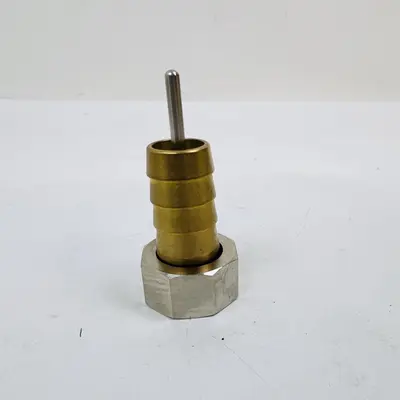 Brass Stainless Steel Check Valve One Way Flow Threaded Industrial - Thumbnail 2