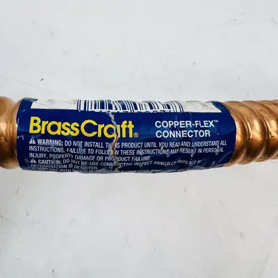 BrassCraft WB00-24N Copper-Flex Connector, 3/4" FIP x 3/4" FIP, 24" - Thumbnail 3